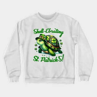 Shell-ebrating st patricks day Crewneck Sweatshirt